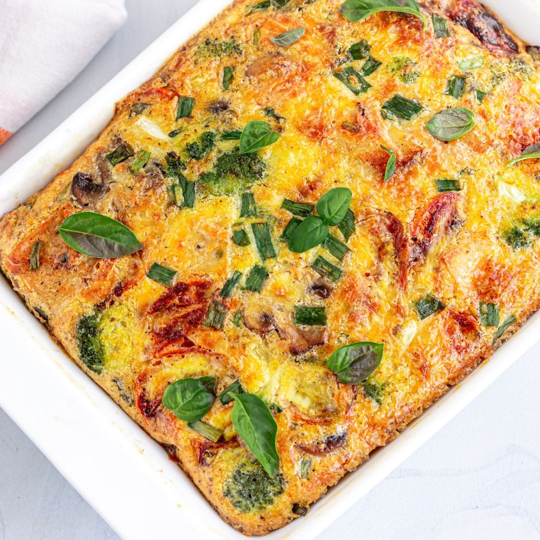 Egg & Cottage Cheese Bake